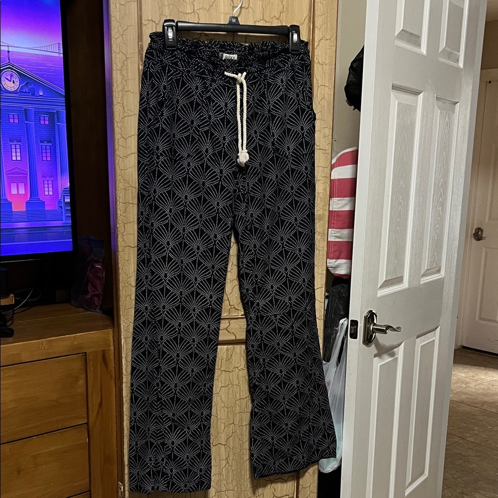 Roxy Black Geometric Men's Joggers